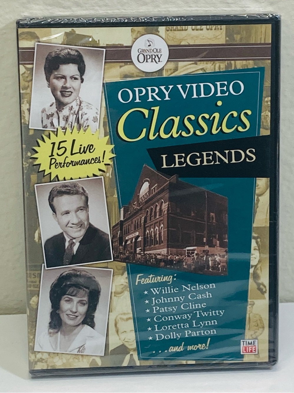 NEW SEALED Time Life Grand Ole Opry Video Classics: Legends DVD - 15 Live Events